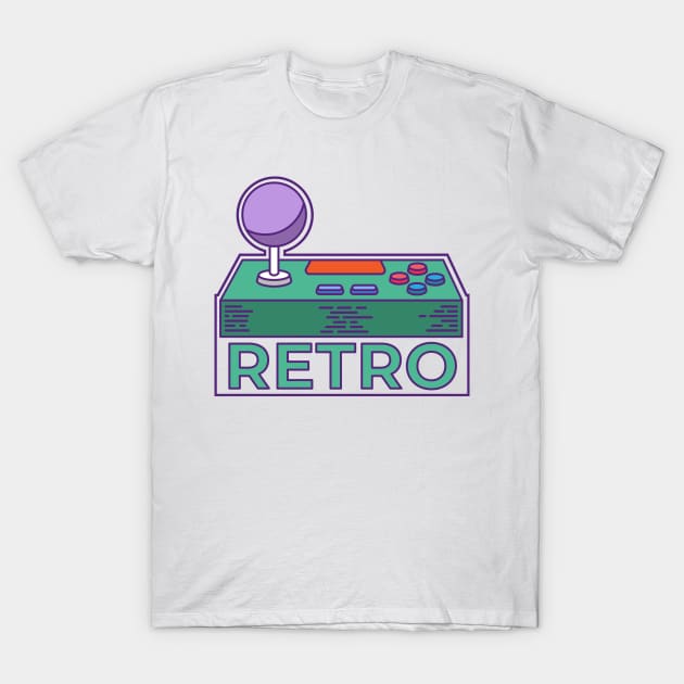 Retro Gamer T-Shirt by Dojaja